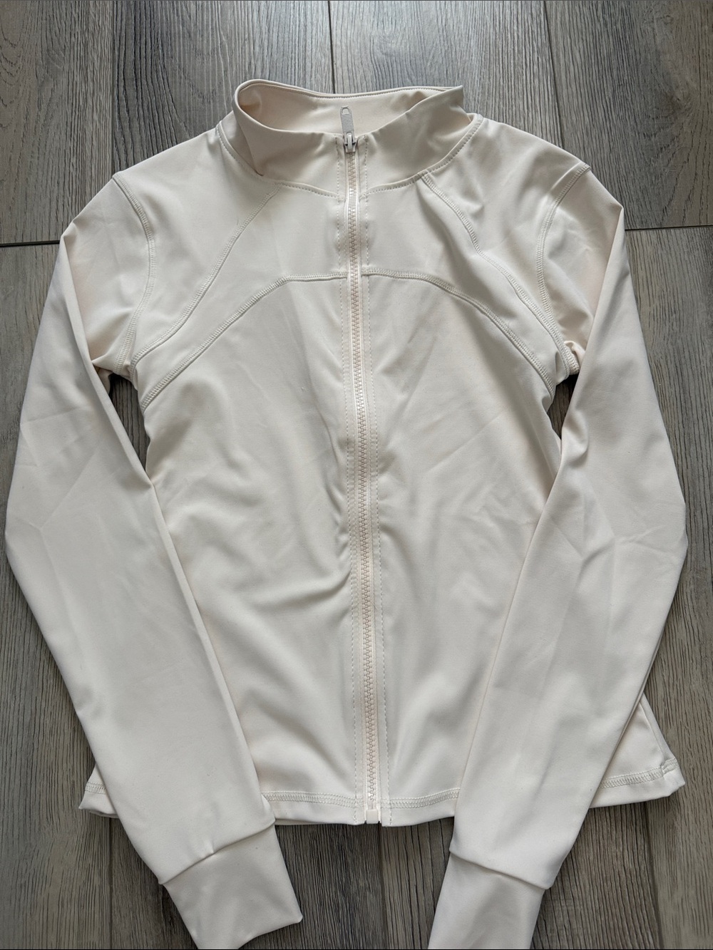 Women’s Cream Full-Zip Jacket - no brand